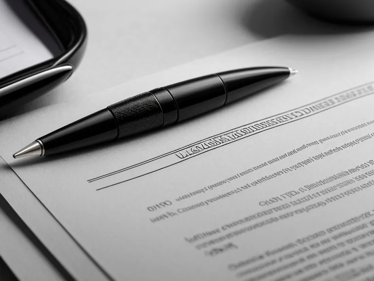 Primer plano de protocolo de comunicación con notas manuscritas de un gerente