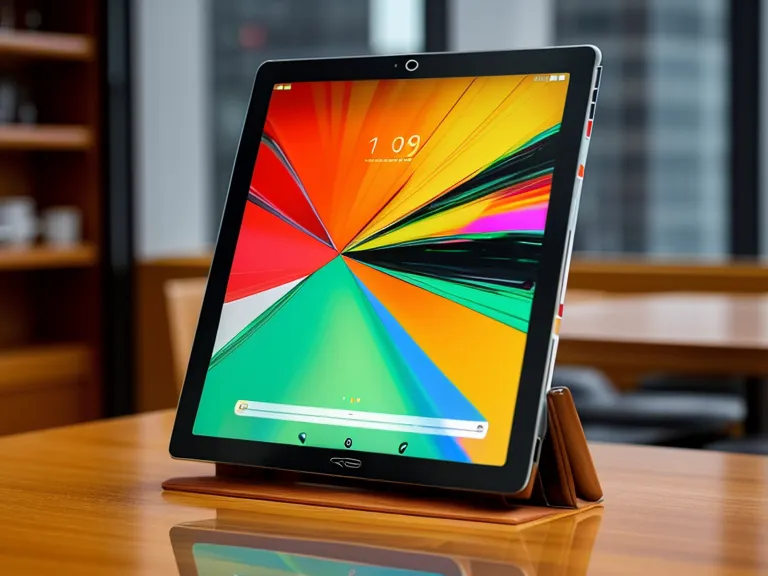 Tablet con el temario del curso de negociación y liderazgo de la Academia NCL