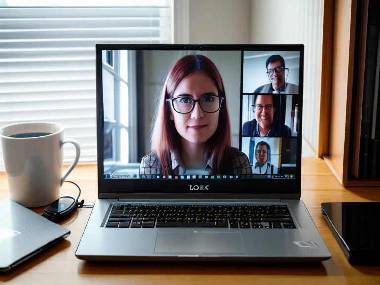 Videollamada de liderazgo remoto entre oficinas de retail en distintos países de LATAM